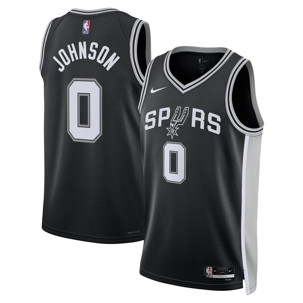 Keldon Johnson San Antonio Spurs Icon Basketball Jersey - Unisex