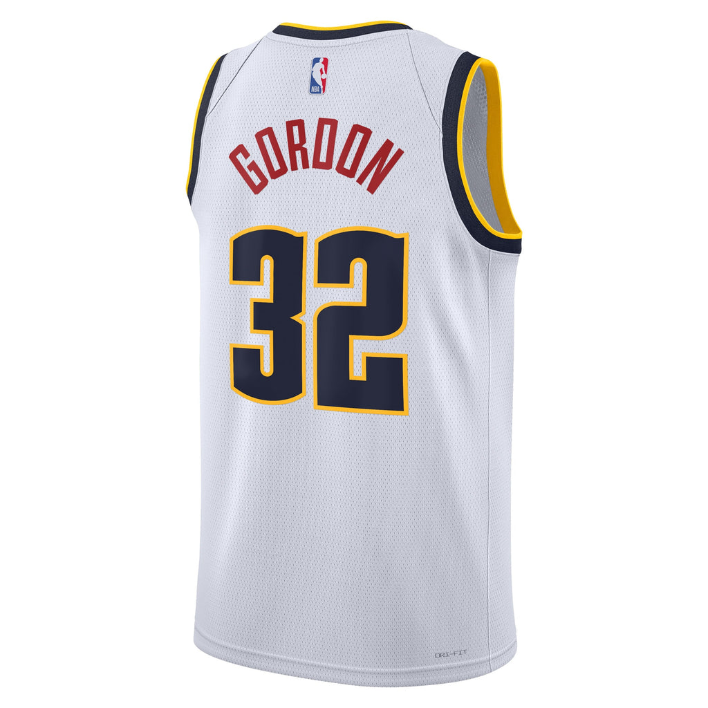 Aaron Gordon Denver Nuggets Association Edition Swingman Basketball Jersey - White - Unisex