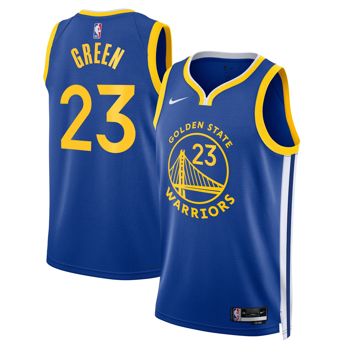 Draymond Green Golden State Warriors Icon Edition Swingman Basketball Jersey - Royal - Unisex