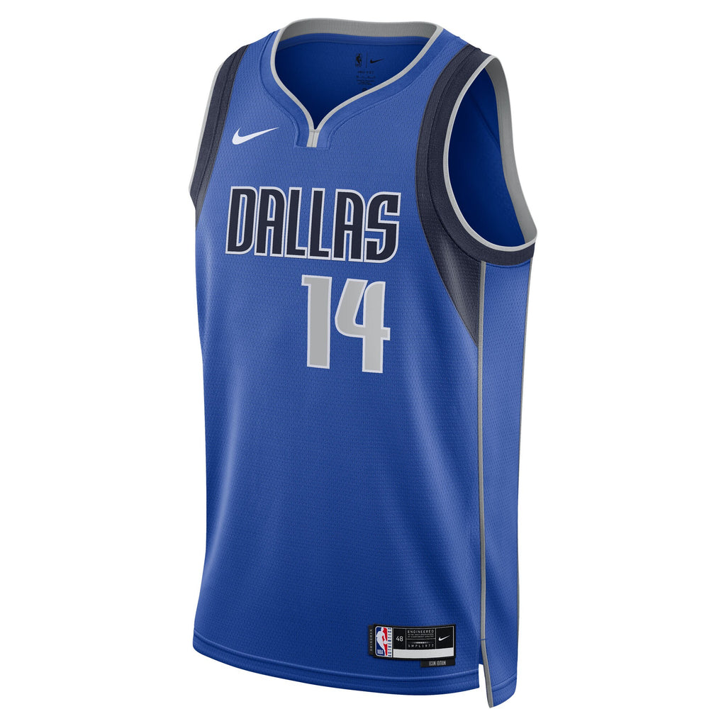 Morez Johnson Jr. Dallas Mavericks Swingman Icon Basketball Jersey - Blue - Unisex