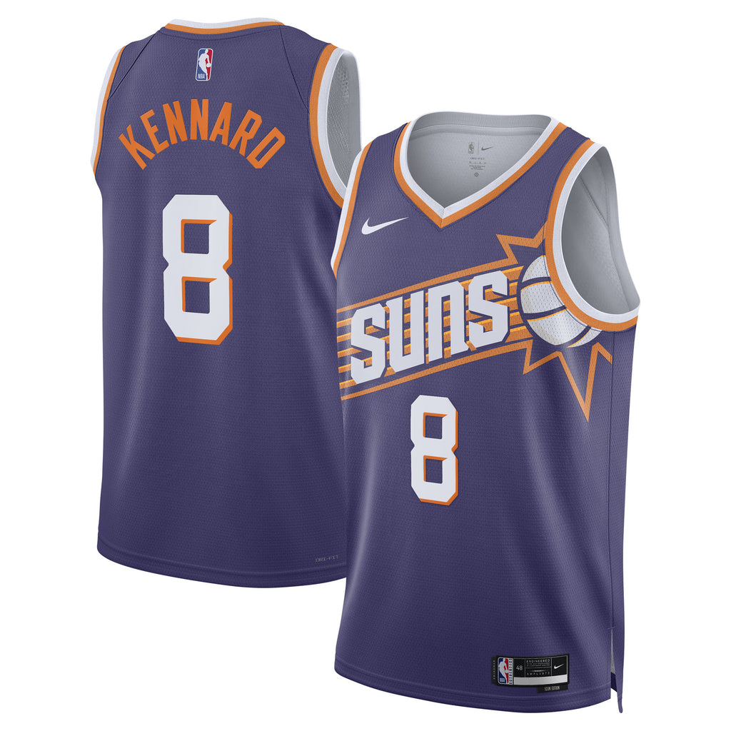Luke Kennard Phoenix Suns Icon Edition Swingman Basketball Jersey - Purple - Unisex