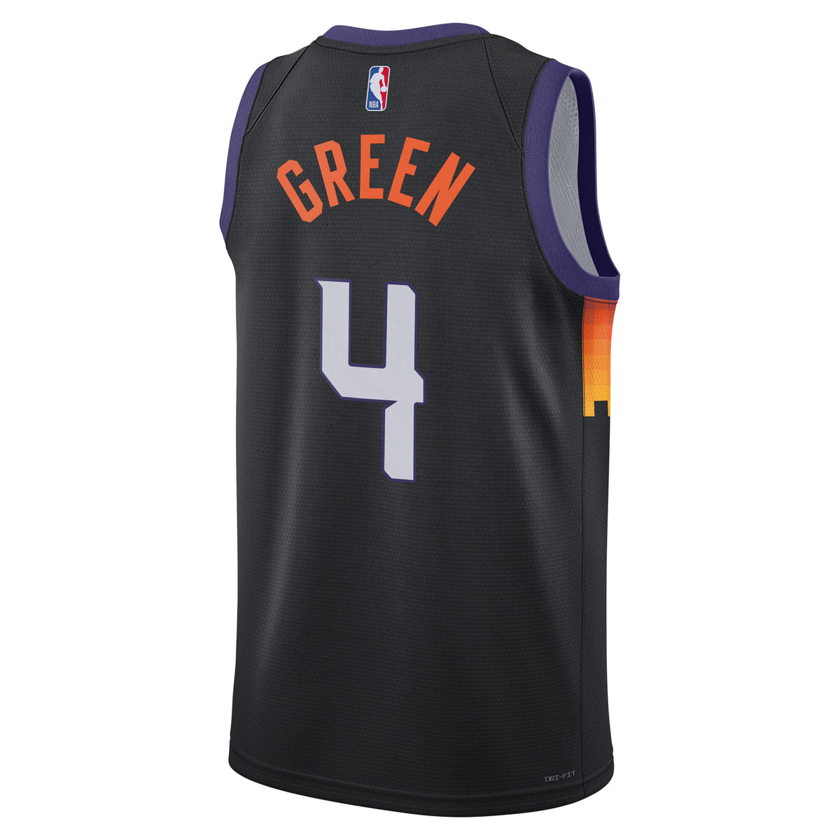 Jalen Green Phoenix Suns 2025/26 City Edition Swingman Basketball Jersey - Black - Unisex