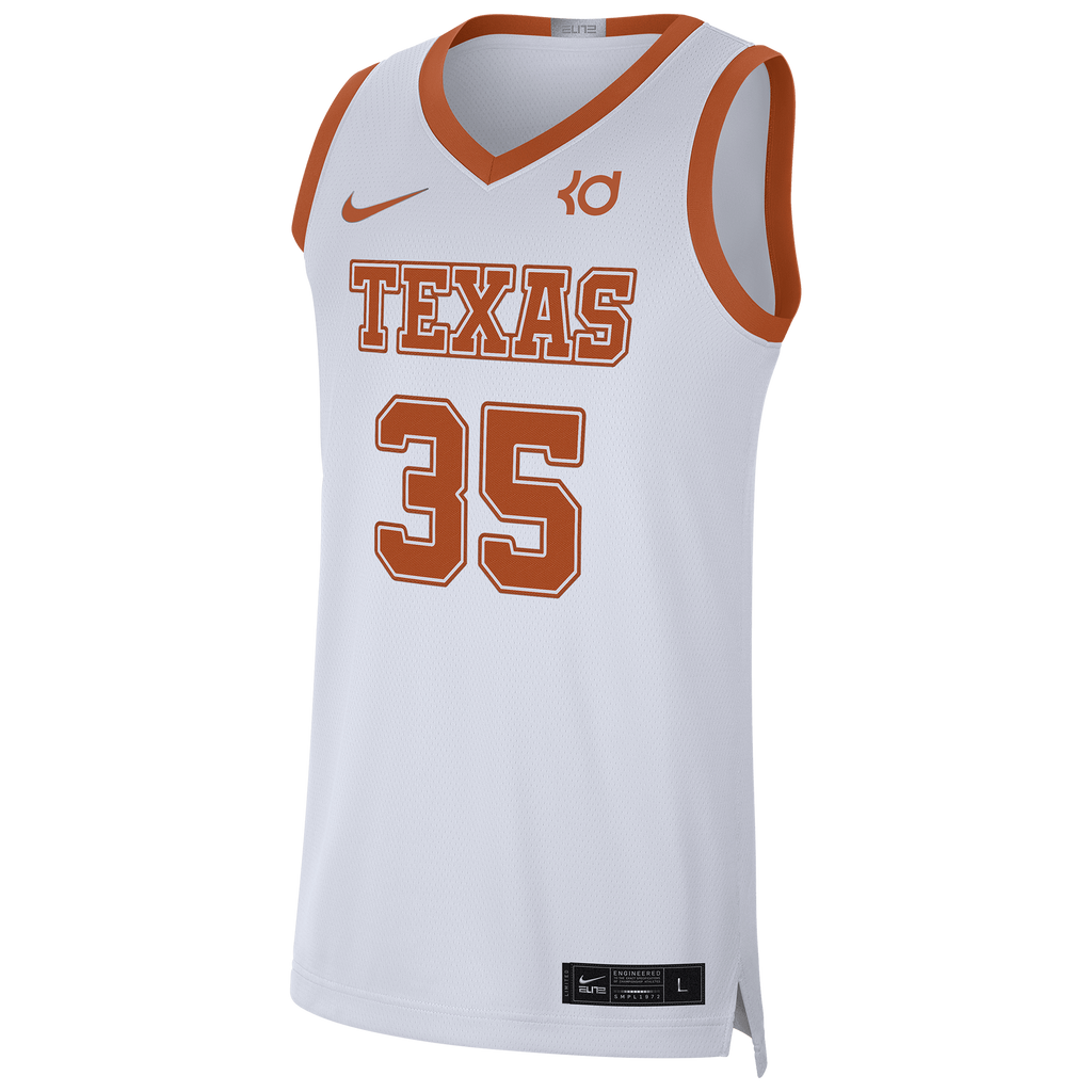 Kevin Durant Texas Longhorns Basketball Jersey - Mens