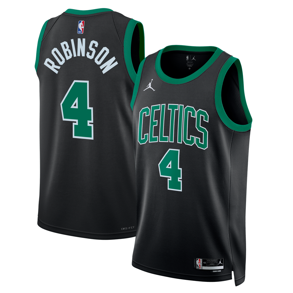 Mitchell Robinson Boston Celtics Statement Edition Swingman Basketball Jersey - Black - Unisex