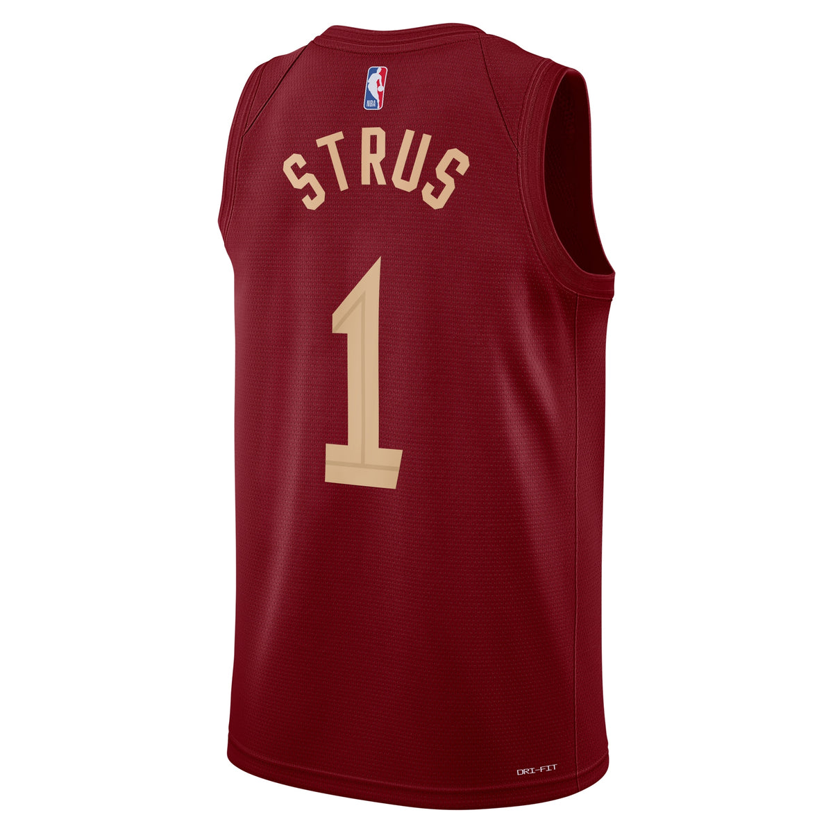 Max Strus Cleveland Cavaliers Icon Edition Swingman Basketball Jersey - Maroon - Unisex
