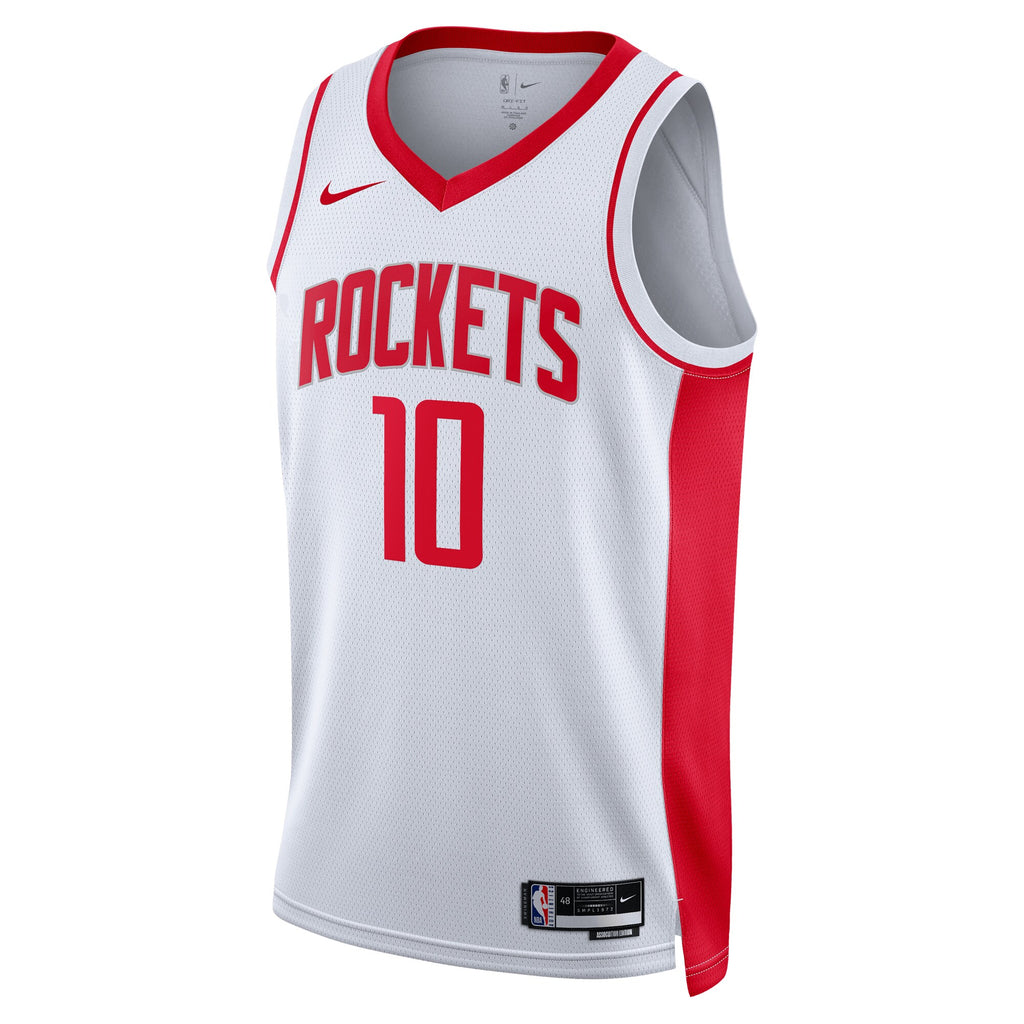 Jabari Smith Jr. Houston Rockets Association Edition Swingman Basketball Jersey - White - Unisex