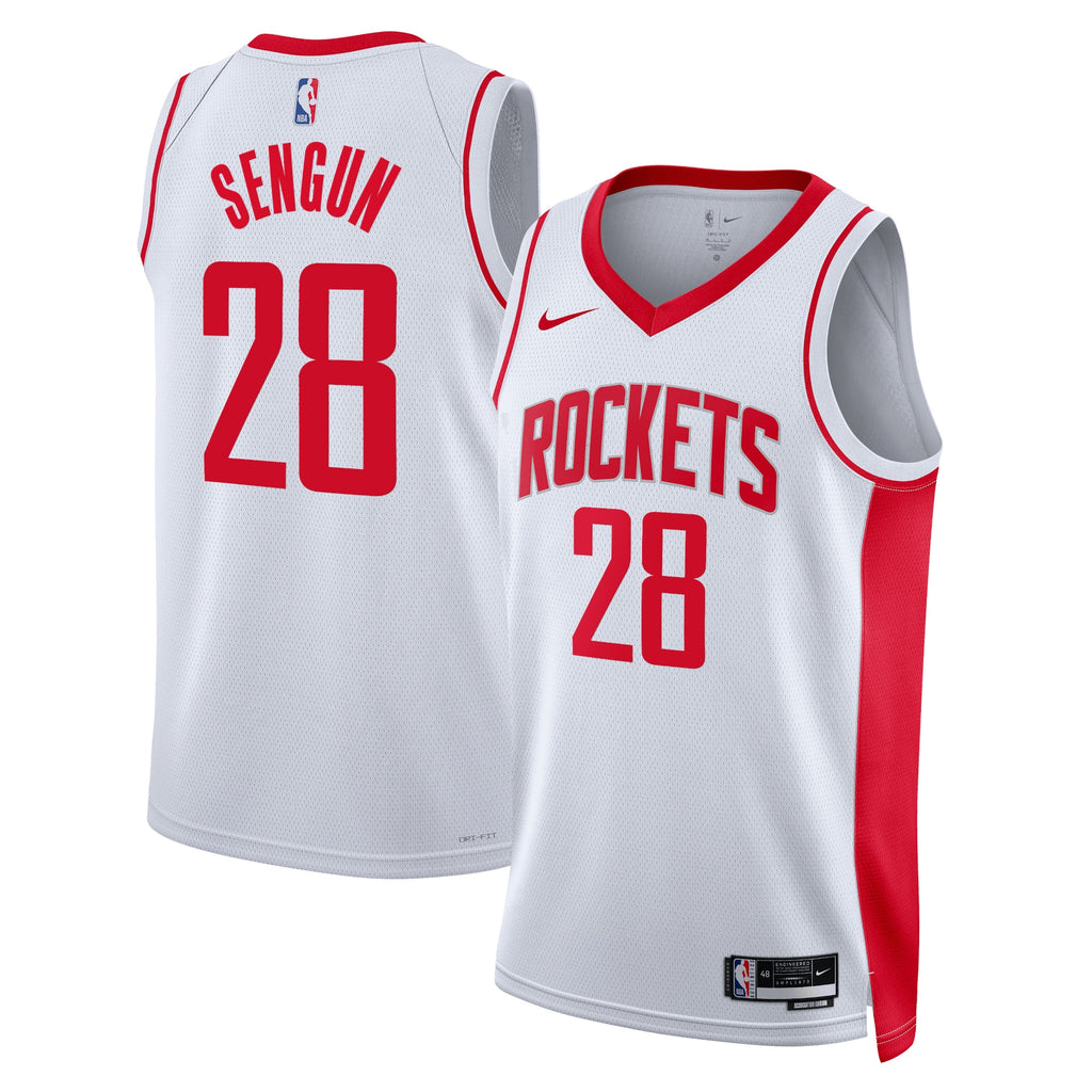 Alperen Sengun Houston Rockets Association Edition Swingman Basketball Jersey - White - Unisex