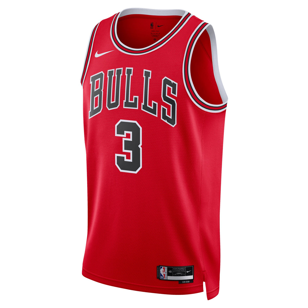 Josh Giddey Chicago Bulls Icon Edition Swingman Basketball Jersey - Red - Unisex