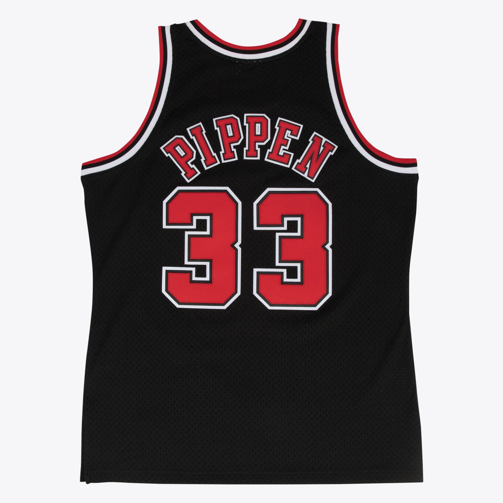 Scottie Pippen Chicago Bulls 1997 - 98 Hardwood Classics Swingman Alternate Basketball Jersey - Black - Mens