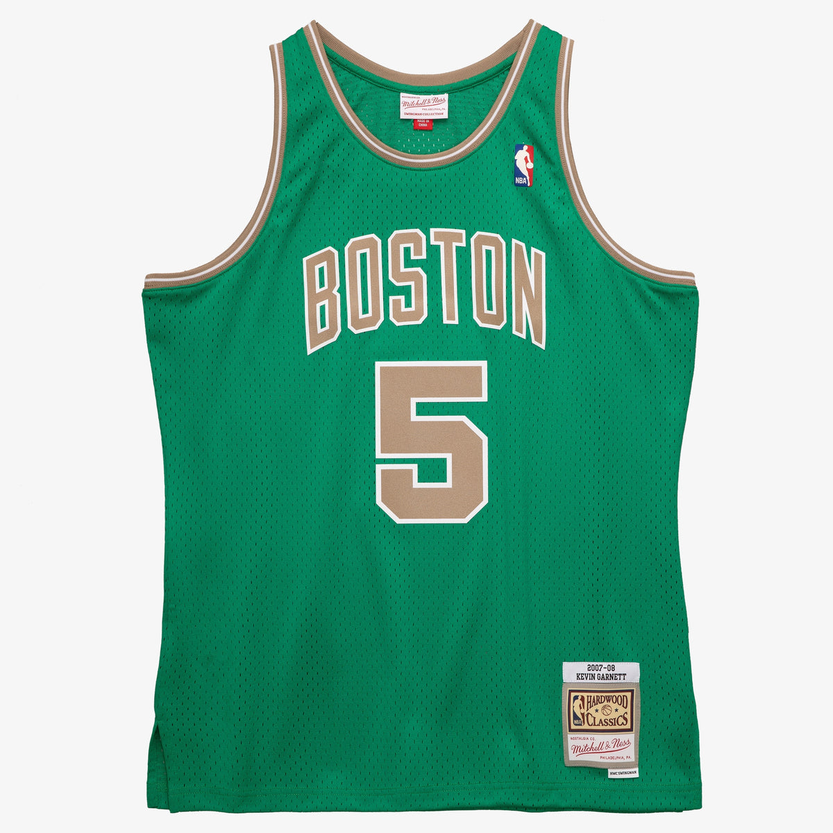 Kevin Garnett Boston Celtics 2007 Authentic Swingman Basketball Jersey - Kelly Green
