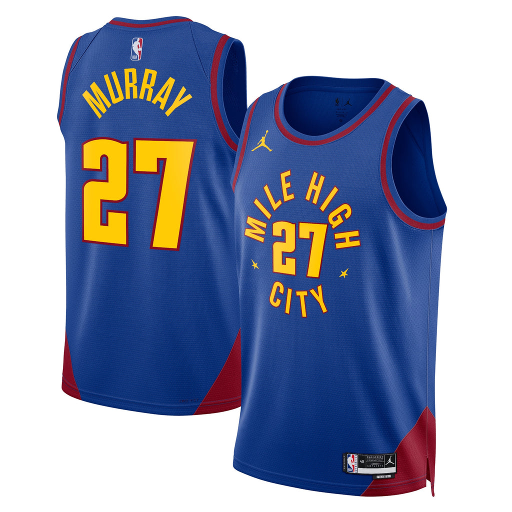 Jamal Murray Denver Nuggets Statement Edition Swingman Basketball Jersey - Blue - Unisex
