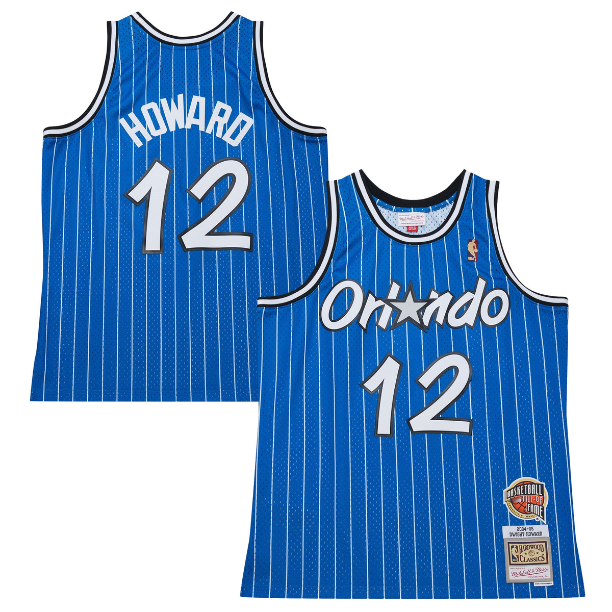 Dwight Howard Orlando Magic 2004/05 Hall of Fame Hardwood Classics Swingman Basketball Jersey - Mens