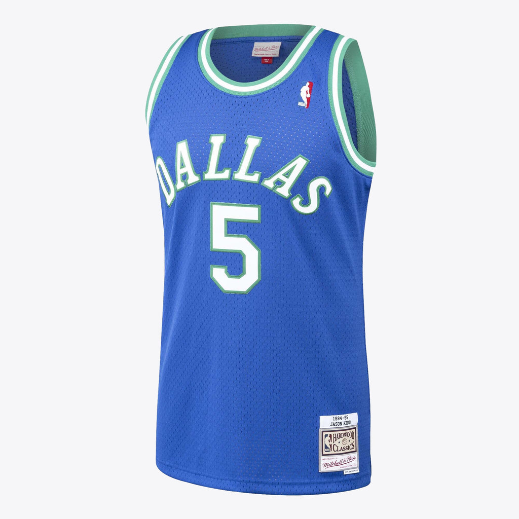 Jason Kidd Dallas Mavericks Hardwood Classics Road Basketball Jersey - Mens