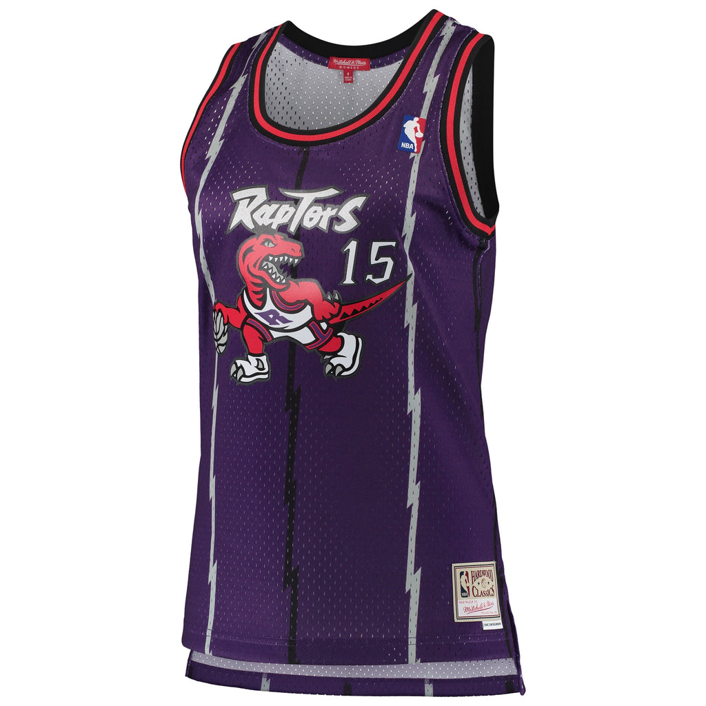 Vince Carter Toronto Raptors 1998 - 99 Hardwood Classics Swingman Basketball Jersey - Womens