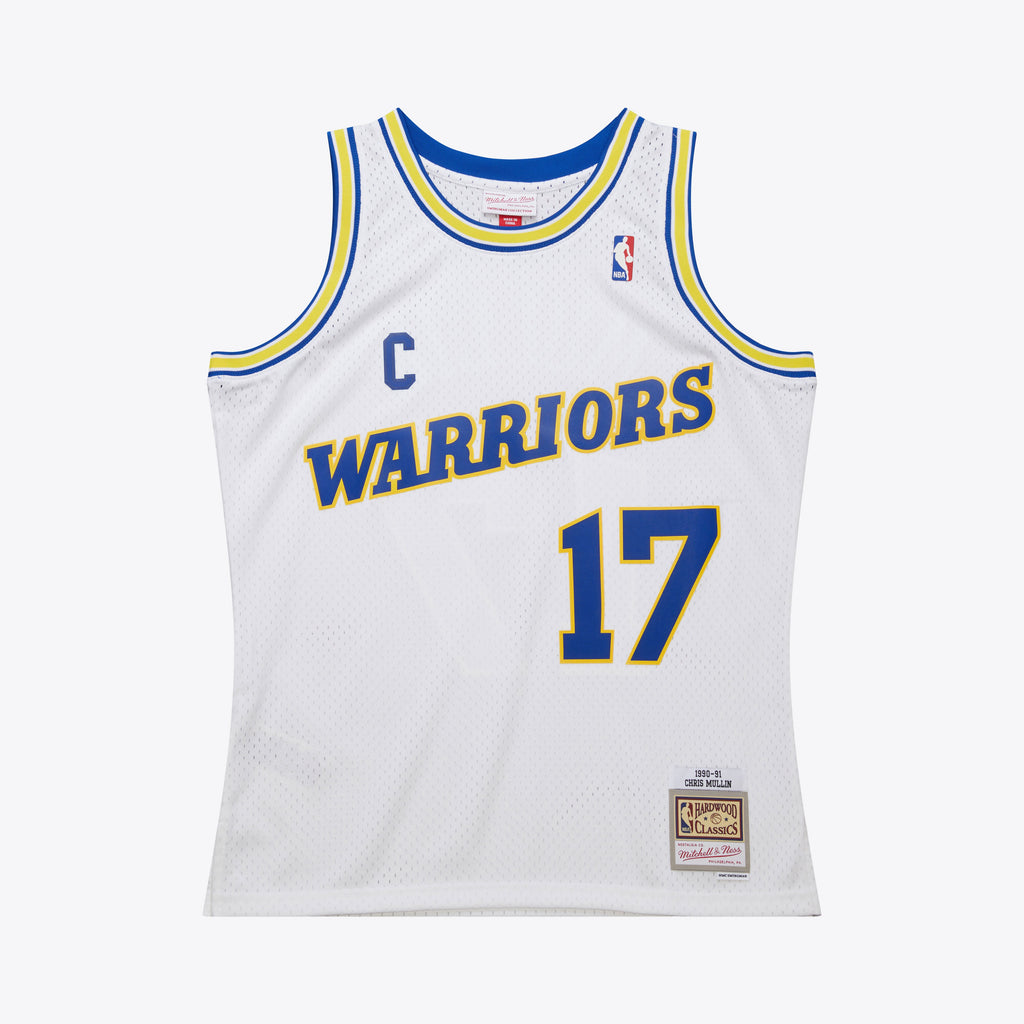 Chris Mullin Golden State Warriors 1990 Swingman Basketball Jersey