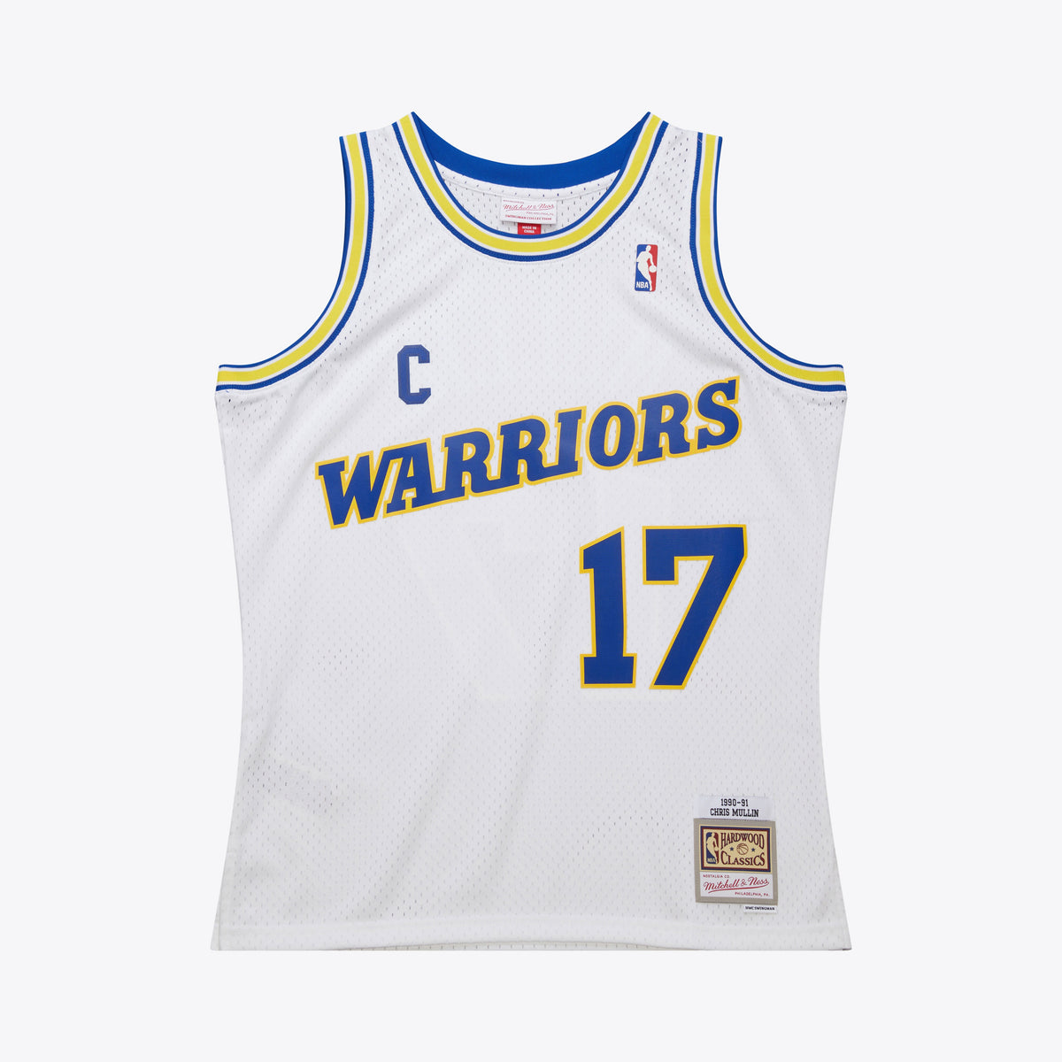 Chris Mullin Golden State Warriors 1990 Swingman Basketball Jersey