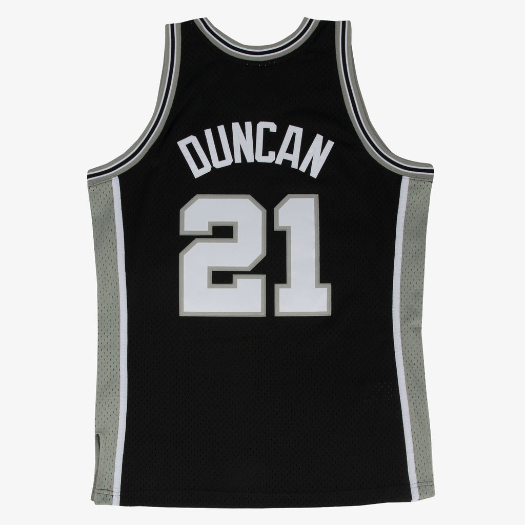 Tim Duncan San Antonio Spurs 1998 - 99 Swingman Road Basketball Jersey