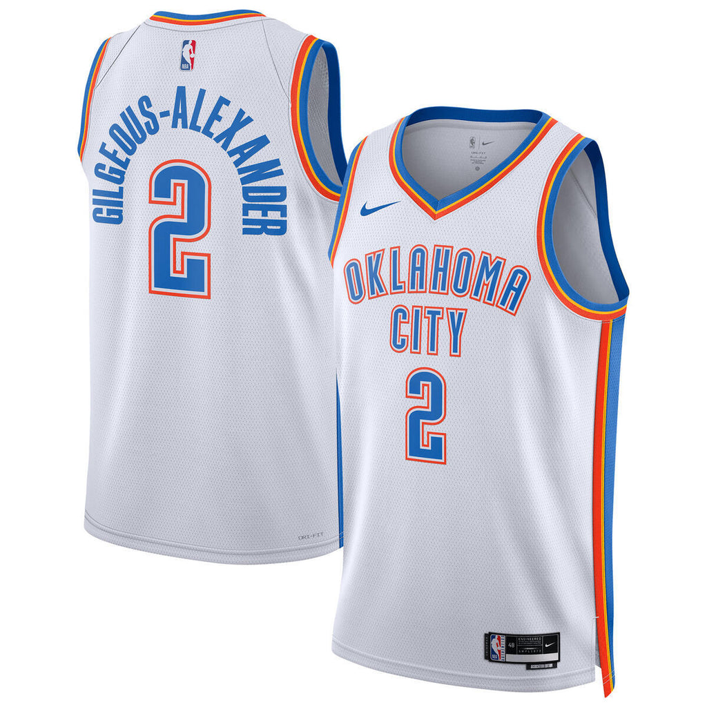 Shai Gilgeous - Alexander Oklahoma City Thunder Swingman Association Basketball Jersey - Unisex