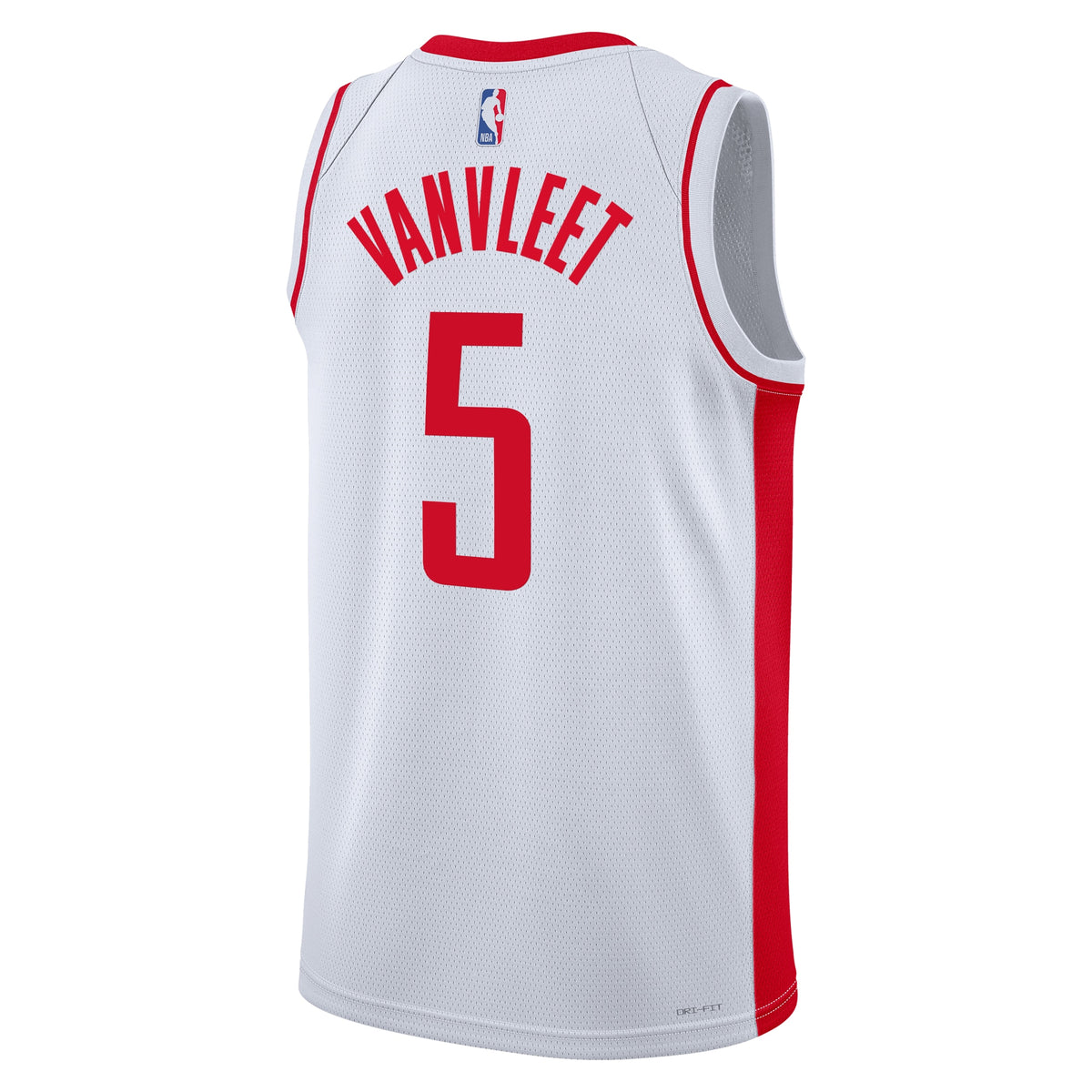 Fred VanVleet Houston Rockets Association Edition Swingman Basketball Jersey - White - Unisex
