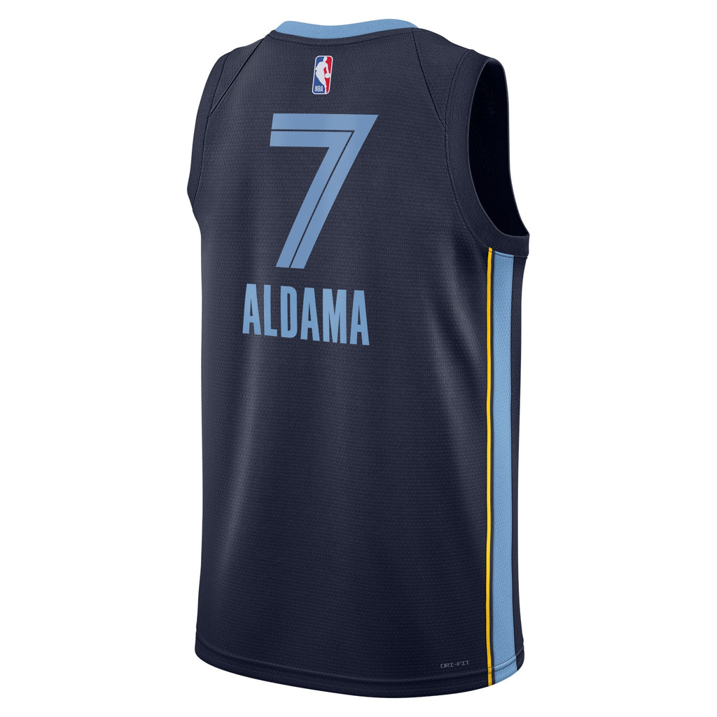 Santi Aldama Memphis Grizzlies Icon Edition Swingman Basketball Jersey - Navy - Unisex
